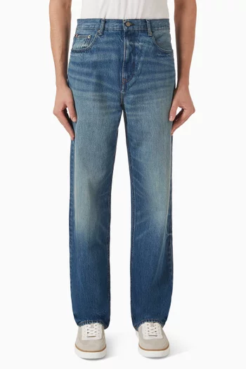 River Relaxed-fit Jeans in Denim