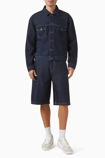 Theo Baggy-fit Shorts in Denim