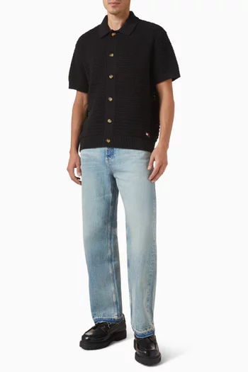 Otis Selvedge Straight-fit Jeans in Denim