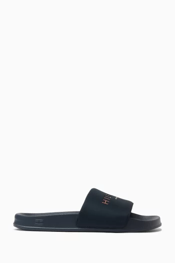 Logo Pool Slides in Neoprene