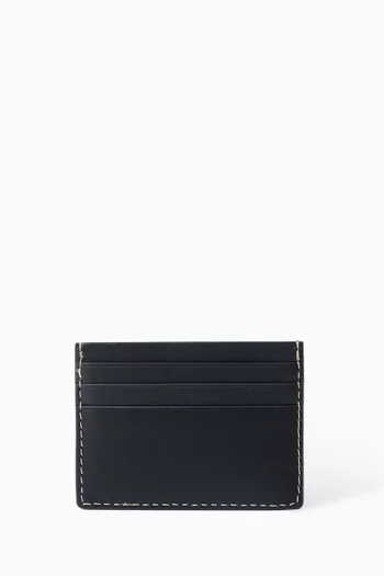 TH Micro Card Holder in Leather