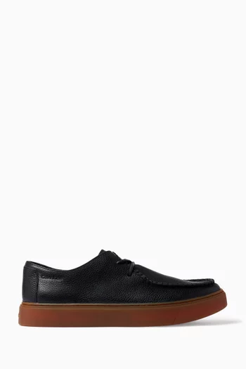 Hybrid Derby Shoes in Leather
