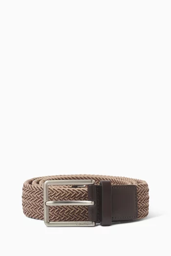 Braided Buckle Belt