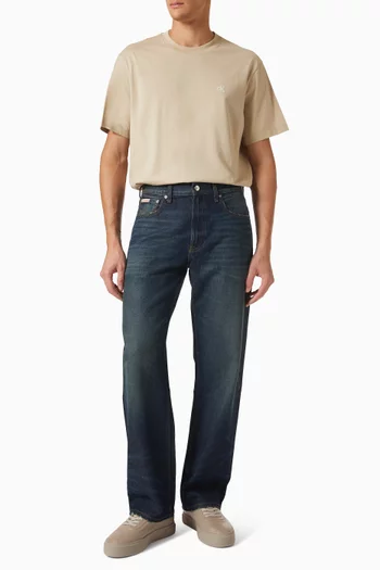 Straight-leg Jeans in Denim