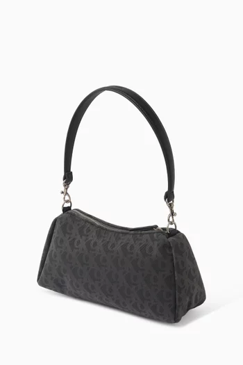 Monogram Logo Shoulder Bag