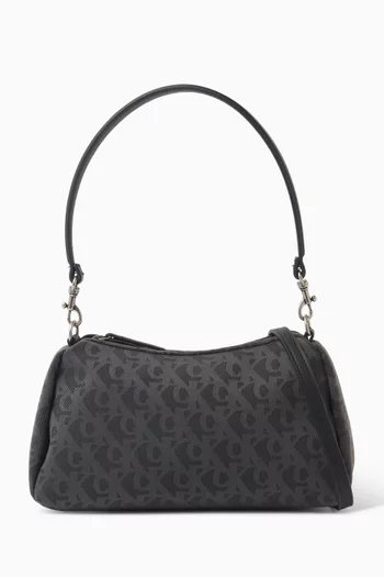 Monogram Logo Shoulder Bag