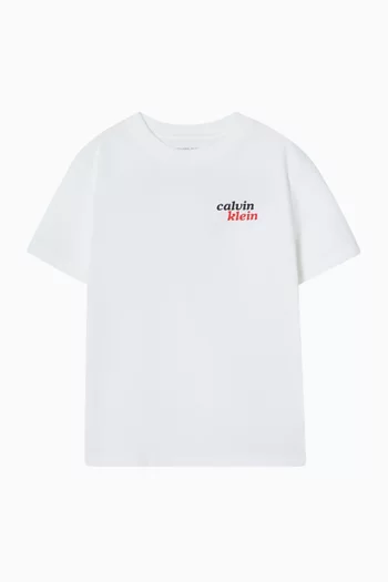 Logo T-shirt in Cotton