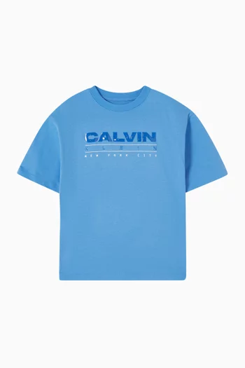 Logo T-shirt in Cotton