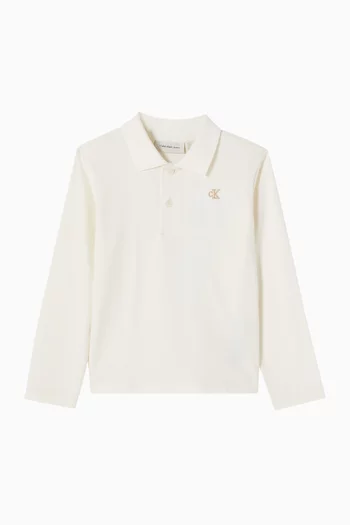 Polo Shirt in Cotton Pique