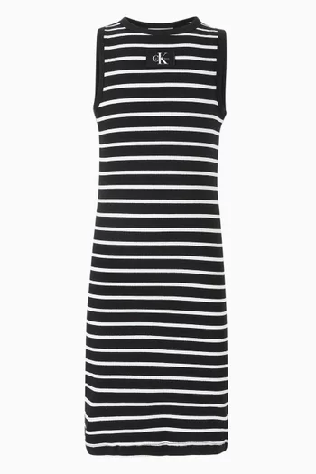 Mini Me Rib Tank Dress in Cotton