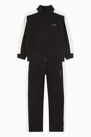 Colour-block Jogger Set