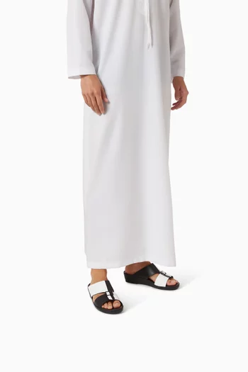 Quadratura Cattura Edredon Sandals in Calf Leather