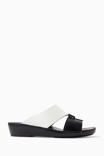 Quadratura Cattura Edredon Sandals in Calf Leather