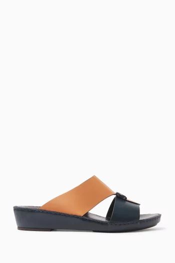 Quadratura Cattura Edredon Sandals in Calf Leather