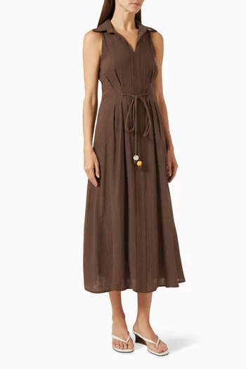 Belted Midi Dress