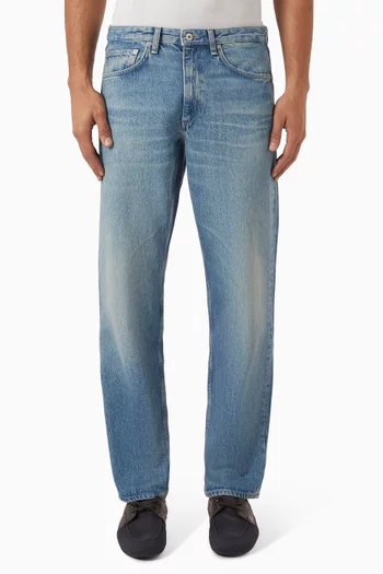 Fit 4 Straight Authentic Rigid Jeans in Denim