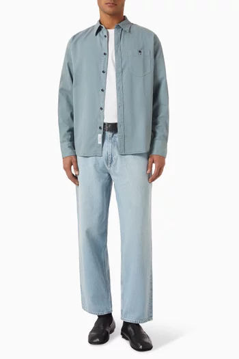 Baggy-fit Authentic Rigid Jeans in Denim