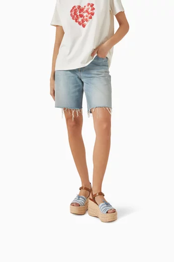 Isla Wedge Espadrilles in Cotton Blend