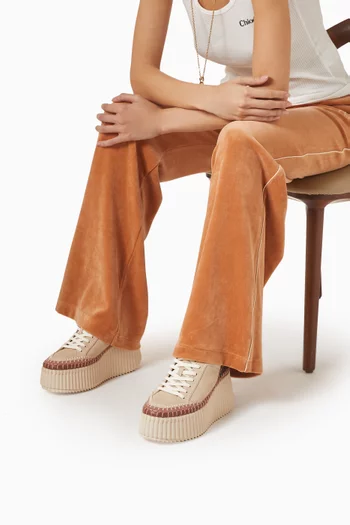 Nama 80 Flatform Sneakers in Suede