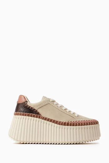 Nama 80 Flatform Sneakers in Suede