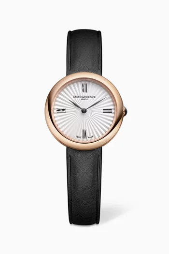 Joia Quartz Leather Watch, 28mm