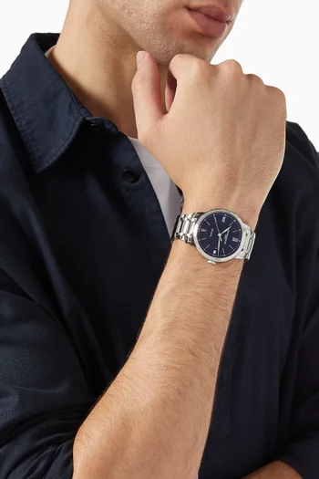 Classima Automatic Steel Watch, 40mm