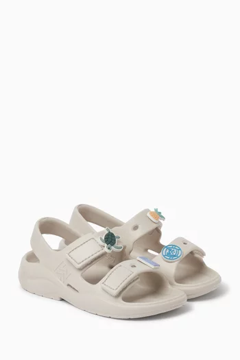 Lilo Charm Sandals in Foam