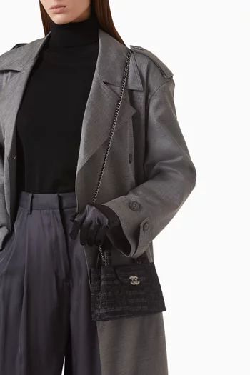 Unused Small Kelly Shopper in Washed Denim