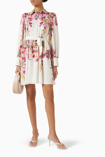 Yasrosie Belted Mini Dress