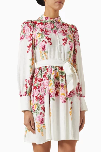 Yasrosie Belted Mini Dress