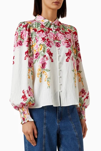Yasrosie Shirt in Viscose Blend
