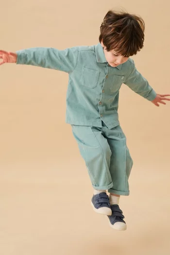 Trousers in Corduroy Cotton