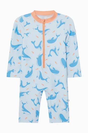 Whale Sunsuit