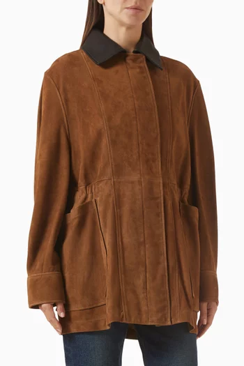 Grange  WorkwearJacket in Suede