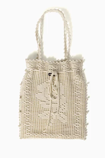 Crochet Cotton Bag