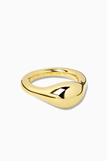 Chloe Ring in 18kt Gold-plated Sterling Silver