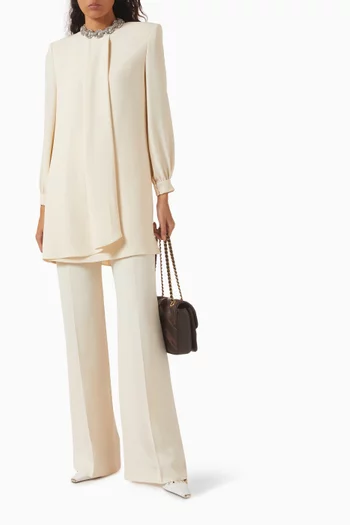 Tailored Pants in Cady Couture