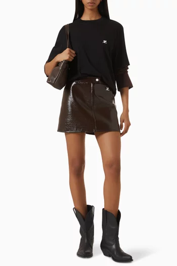 AC Double-sleeve T-shirt in Cotton