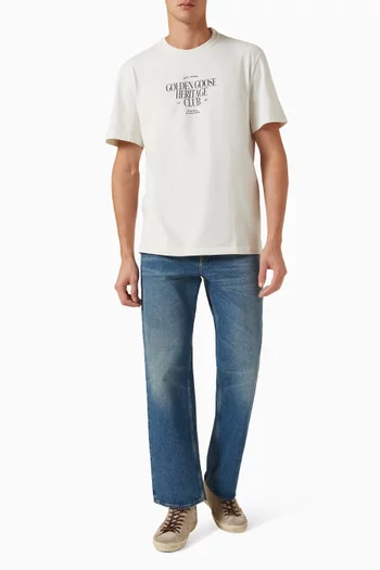 Logo T-shirt in Cotton-jersey
