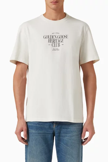 Logo T-shirt in Cotton-jersey