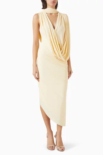 Alma Midi Dress in Jersey