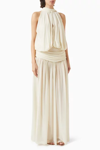 Cruz Maxi Dress in Chiffon