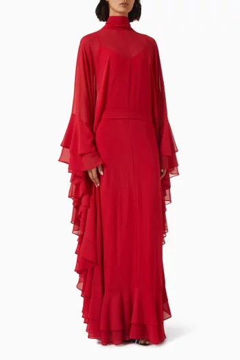 Socorro Maxi Dress in Chiffon