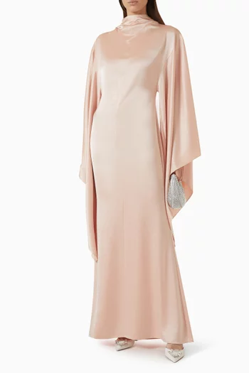 Dedalo High-neck Dress