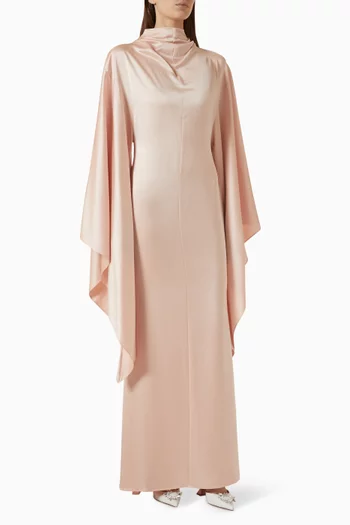 Dedalo High-neck Dress
