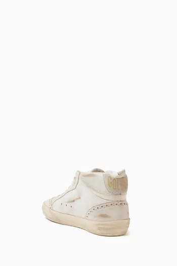 Mid Star Classic Sneakers in Leather