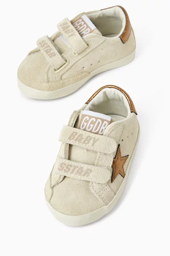 Baby School Sneakers in Suede
