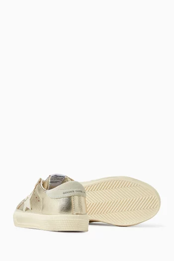 May Sneakers in Laminated Leather