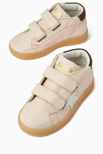 June Ball Star Sneakers in Leather