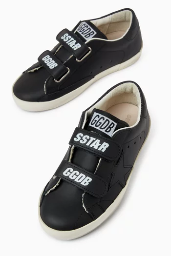 Old School Sneakers in Leather